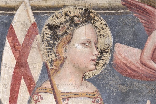 Fresco from the church of San Domenico in Fabriano