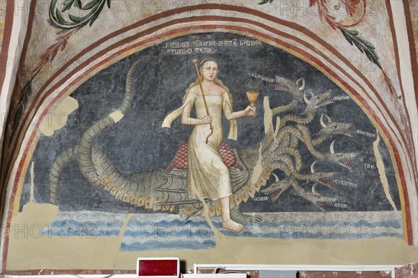 Fresco from the church of San Domenico in Fabriano