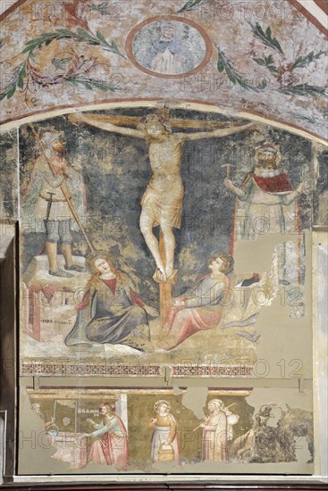 Fresco from the church of San Domenico in Fabriano