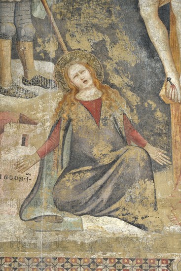 Fresco from the church of San Domenico in Fabriano