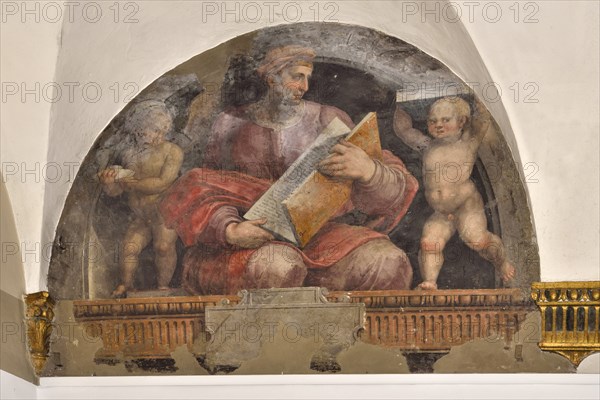 Fresco in the Corpus Domini Oratory in Urbania