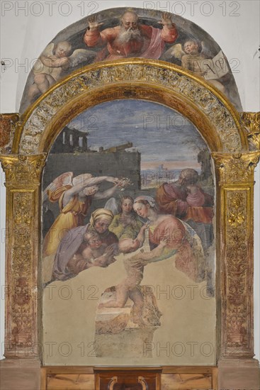 Fresco in the Corpus Domini Oratory in Urbania