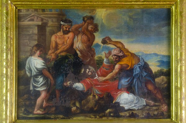 Unknown author, Martyrdom of Saint Stephen