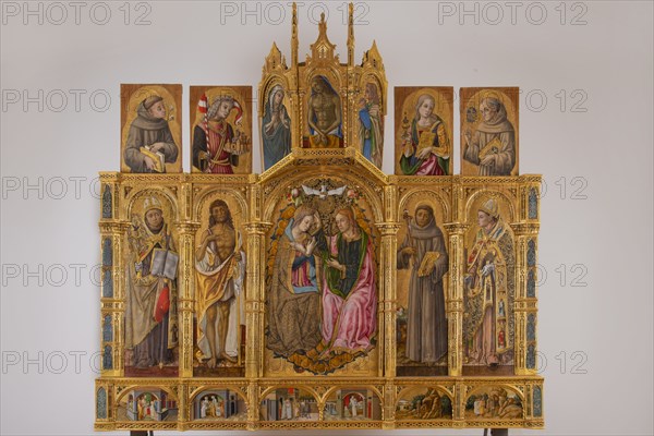 Vittore Crivelli, Polyptych of the Coronation