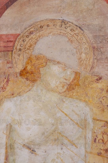 Fresco of the church of Santa Maria della Misericordia in Falconara Marittima