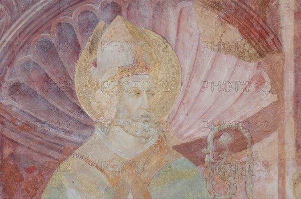 Fresco of the church of Santa Maria della Misericordia in Falconara Marittima