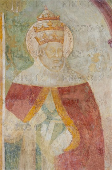 Fresco of the church of Santa Maria della Misericordia in Falconara Marittima