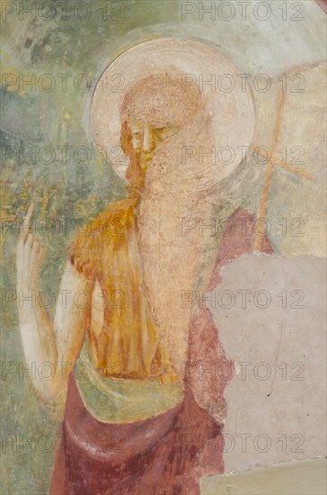 Fresco of the church of Santa Maria della Misericordia in Falconara Marittima