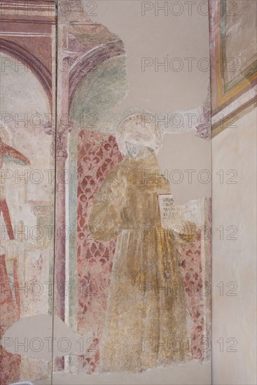 Fresco of the church of Santa Maria della Misericordia in Falconara Marittima