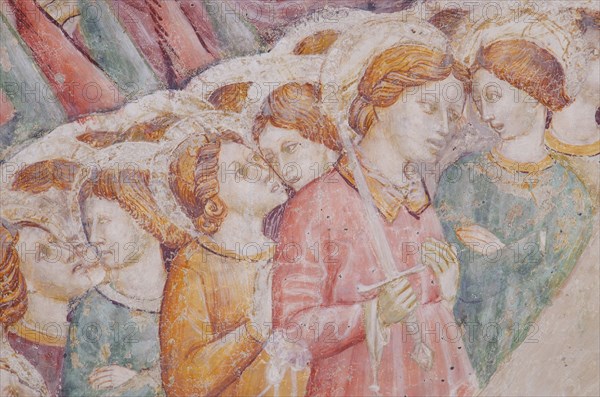 Fresco of the church of Santa Maria della Misericordia in Falconara Marittima