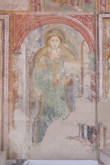 Fresco of the church of Santa Maria della Misericordia in Falconara Marittima