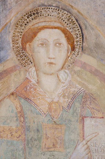 Fresco of the church of Santa Maria della Misericordia in Falconara Marittima