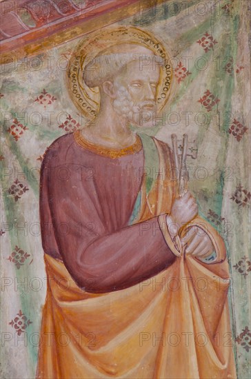 Fresco of the church of Santa Maria della Misericordia in Falconara Marittima