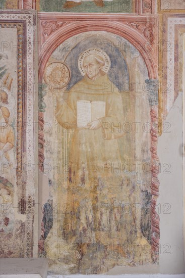 Fresco of the church of Santa Maria della Misericordia in Falconara Marittima