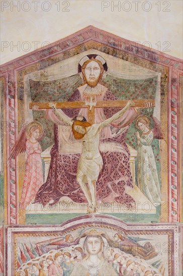 Fresco of the church of Santa Maria della Misericordia in Falconara Marittima