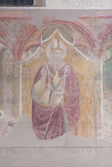 Fresco of the church of Santa Maria della Misericordia in Falconara Marittima