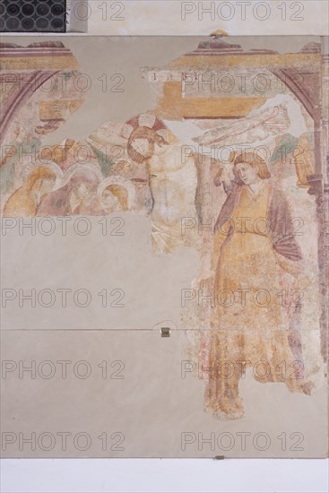 Fresco of the church of Santa Maria della Misericordia in Falconara Marittima