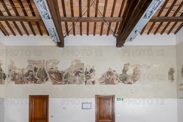 Frescoes in the Town Hall of Esanatoglia