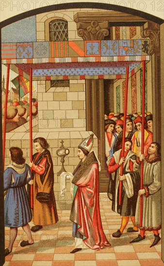Procession of Rene I of Anjou