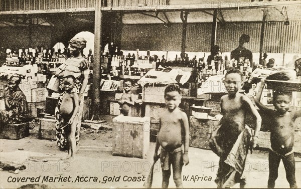 Covered market, Accra