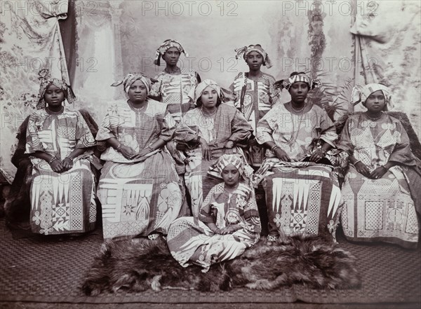 Portrait of Hausa women