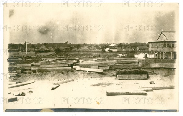 Goods yard, West Africa