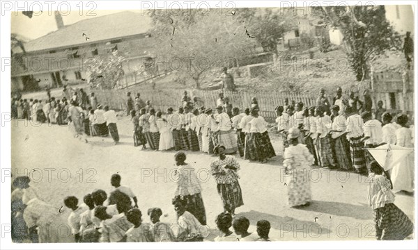 Good Friday procession, Winneba