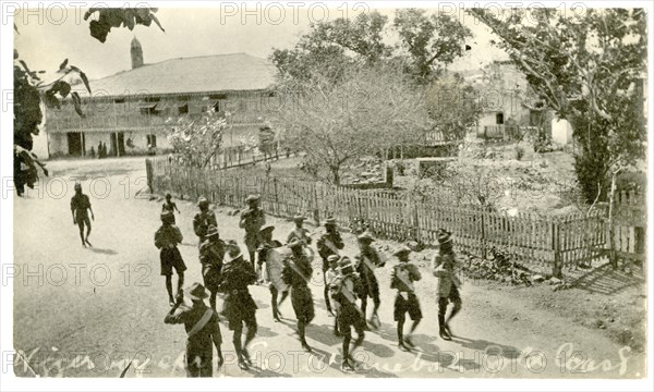 Ghanaian boy scouts, Winneba