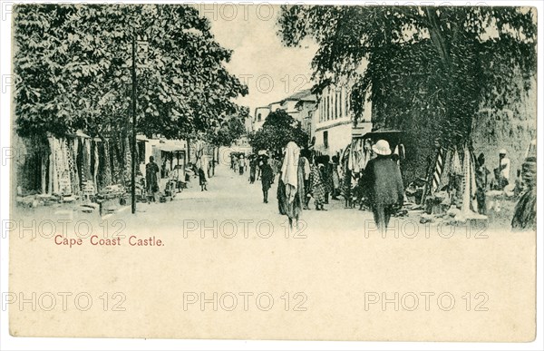 Street scene, Cape Coast