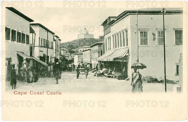 Street scene, Cape Coast