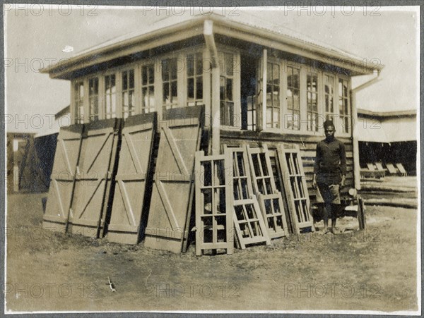 Doors and window frames made at the Nairobi P.W.D.