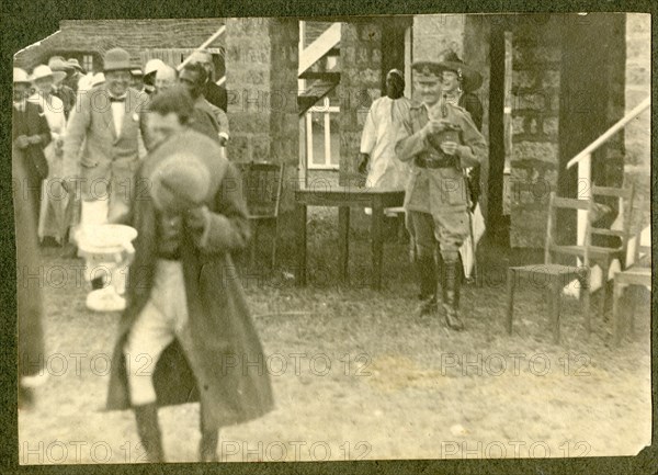 Group photograph of King's African Rifles soldiers