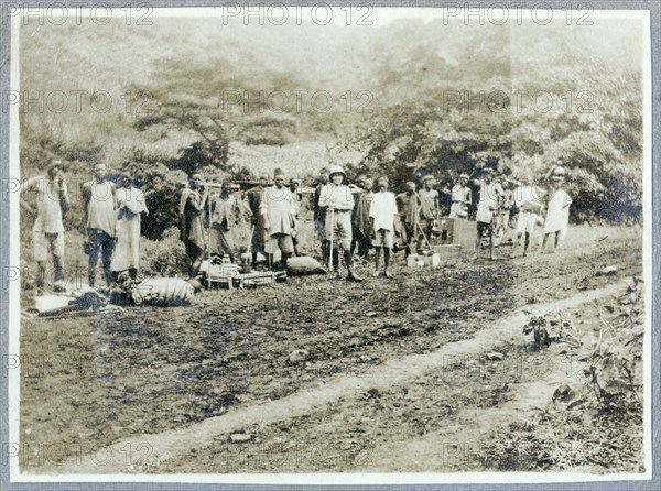 May Bungey at Kibos station