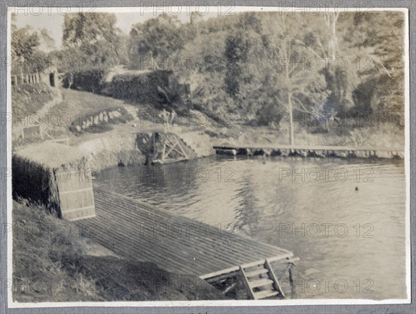 Charles Bungey at Thika Falls