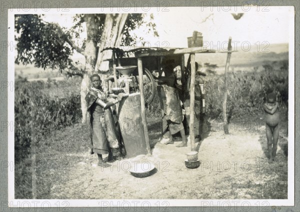 Nandi woman at Government Technical School, Kapsabet