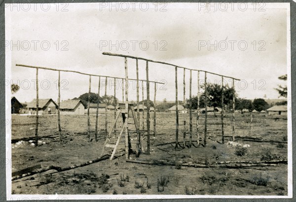 Police sentry at the Turkana Province Closed Area