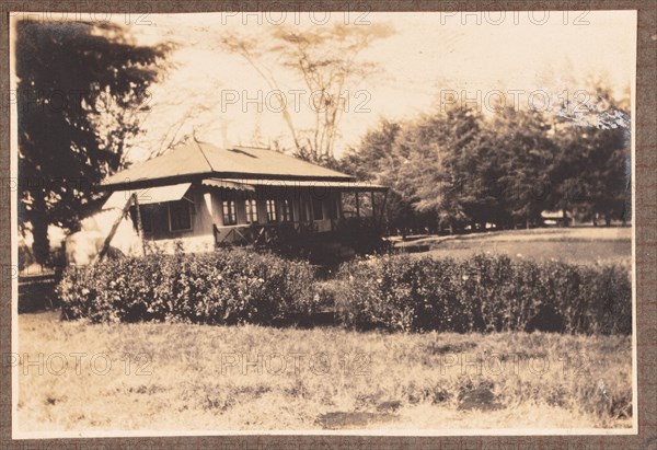 Woodwork room at the Ukamba Native School, Machakos