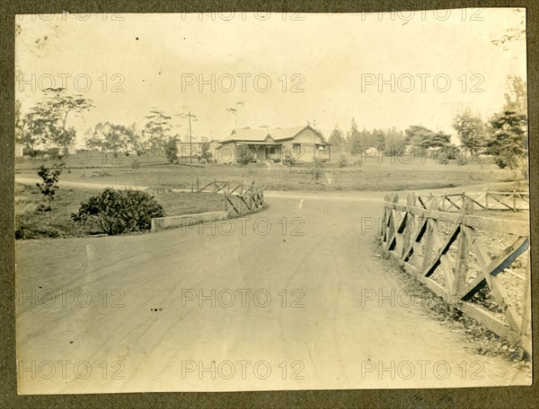 Colonial style bungalow, Kenya