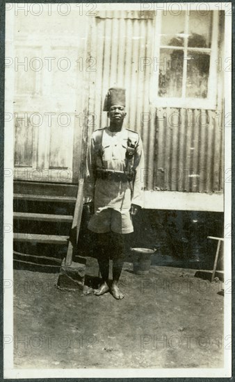 Portrait of Regimental Sergeant Major Juma