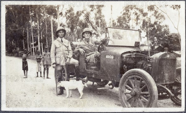 European officers at Blantyre