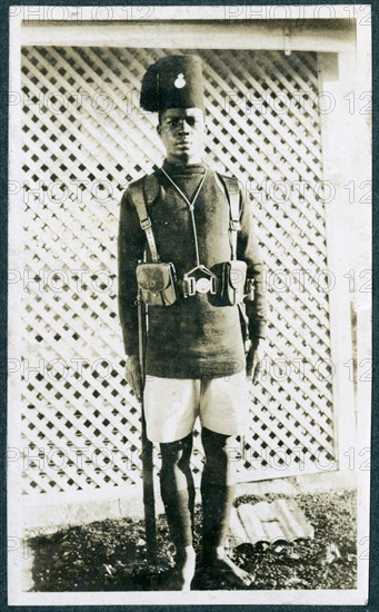 Portrait of an African Policeman