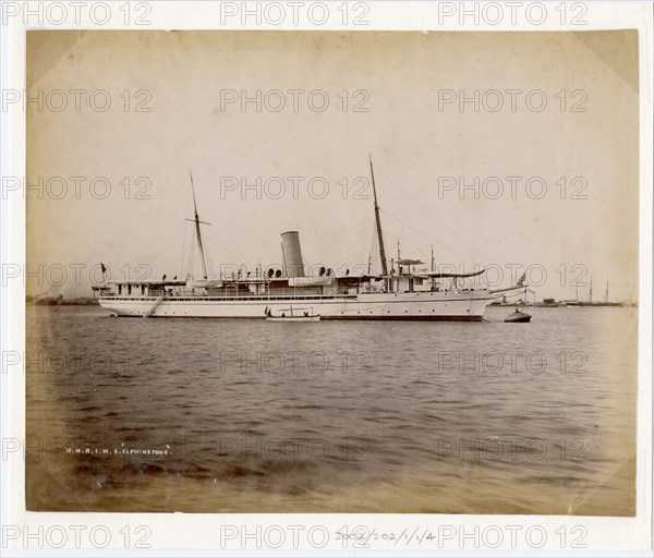 H.M.R.I.M.S Elphinstone steamship, Rangoon