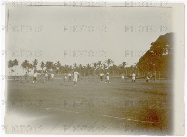 View of hockey ground at Aberdeen Island