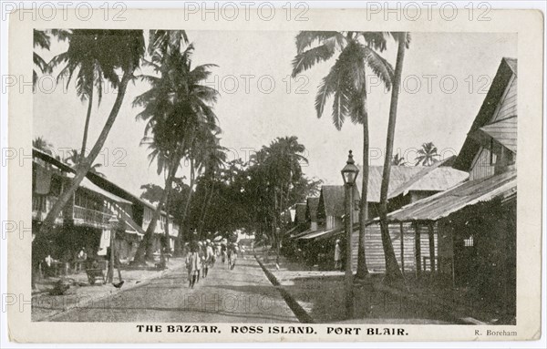 The Bazaar, Ross Island, Port Blair