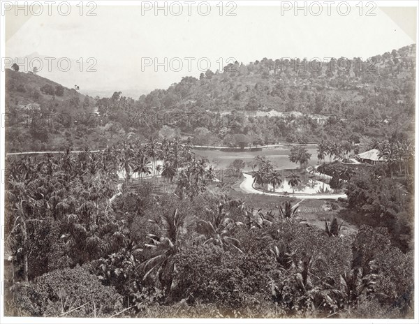 View of Kandy, Sri Lanka