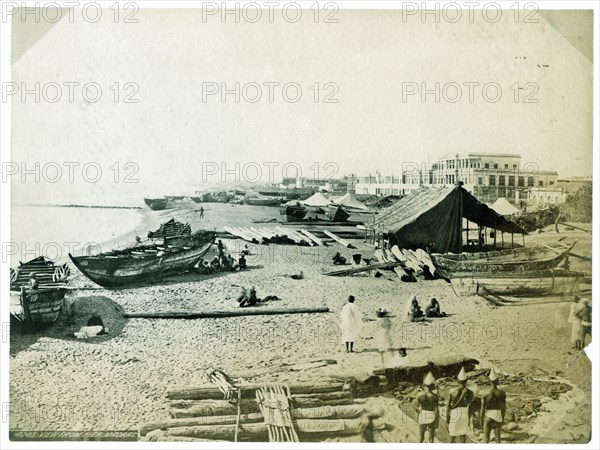 Boats on Madras Beach