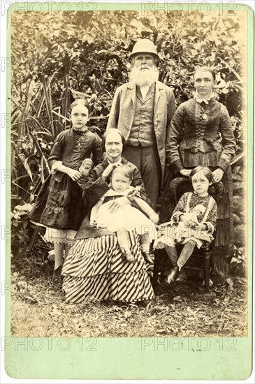 Group portrait of the Small family