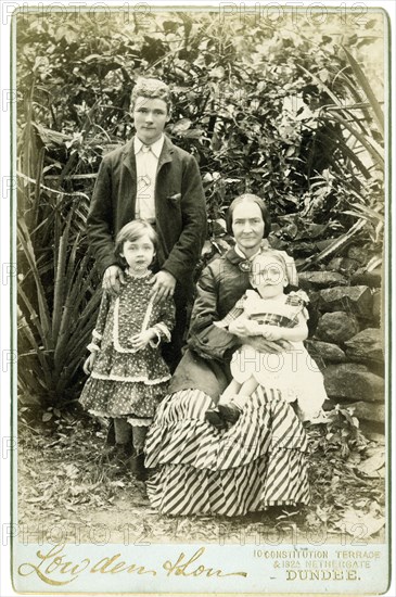 Group portrait of members of the Small family