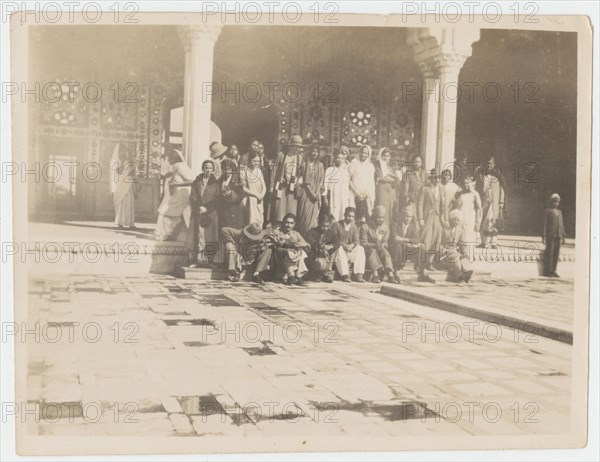 Visitors at Lahore Fort