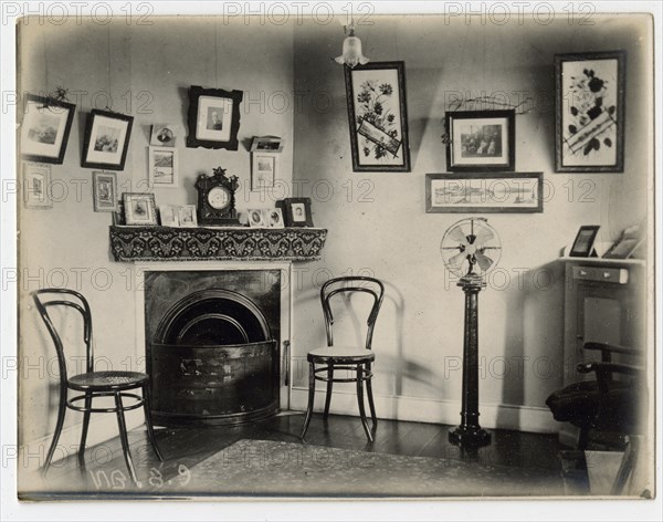 William Berry's sitting room